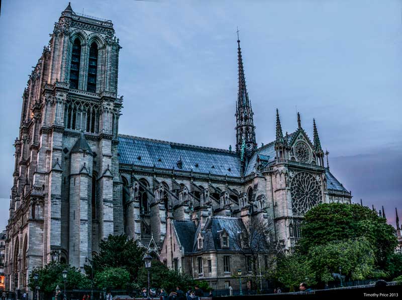 NotreDameAtDusk